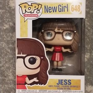 New Girl JESS RETIRED Funko Pop 648 IN BOX VAULTED RARE! vaulted Zooey Deschanel